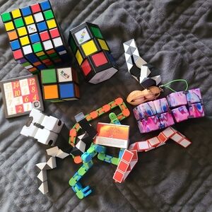 Rubix Cubes and Puzzle Toys